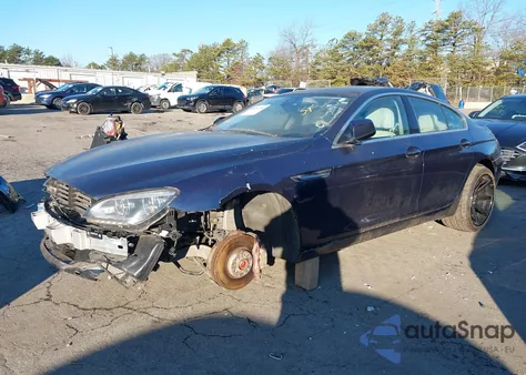 2015 BMW 650I Gran Coupe xDrive z USA, uszkodzony, nr VIN WBA6B4C56FD761861